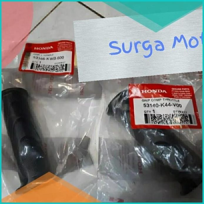 Handfat handgrip grip karet stang kanan kiri Beat FI ESP 2015 - 2017 1