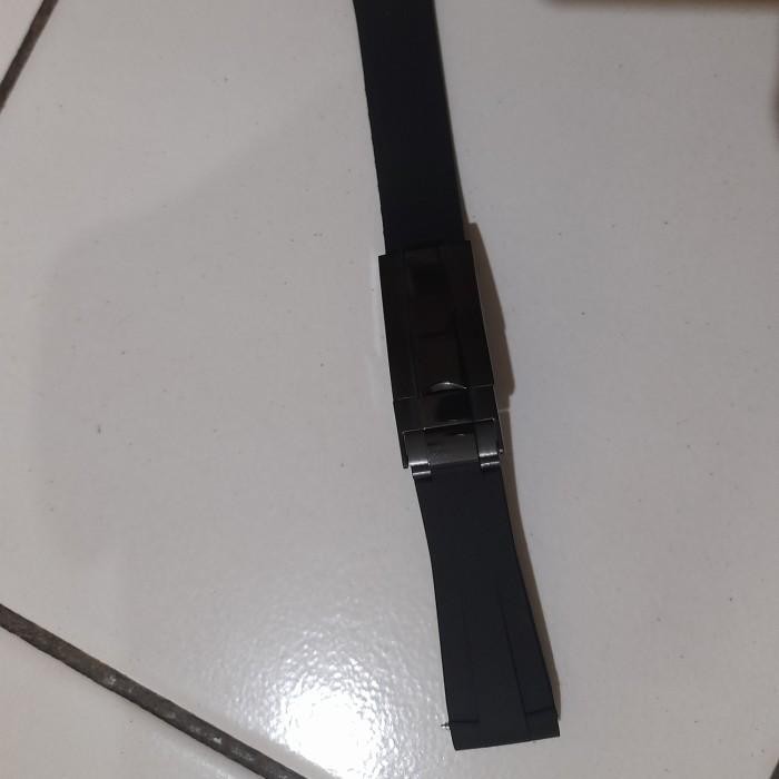 Rubber Strap Curve 20 Mm Rubber B Buat Seikolex Mod Tali Jam Curve