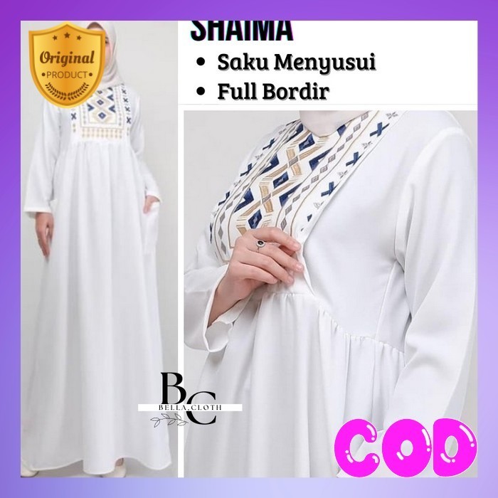 Gamis Terbaru 2024 Bj Ghamis Adem Gsmis Premium Dress Muslim Wanita Gamid Muslimah Gamia Ganis Fashi