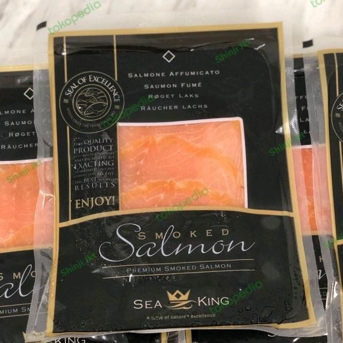 

Premium Smoked Salmon Slice / Ikan Salmon Asap - 100g