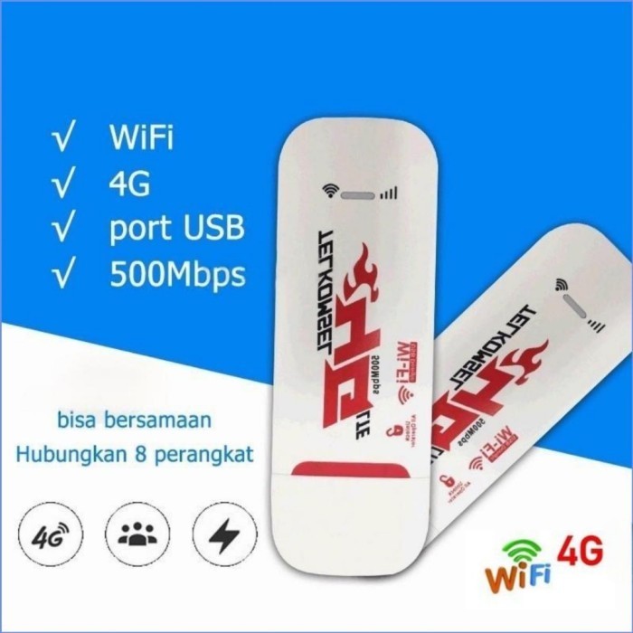 Mifi Modem Wifi 4G Flash 500Mbps (Unlock All Operator) [BEST SELLER]