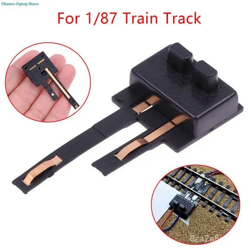 1:87 HO Skala Kereta Api Model Rel Kereta Api Bahan Simulasi Kotak Sambungan Jalur Listrik Strip DIY