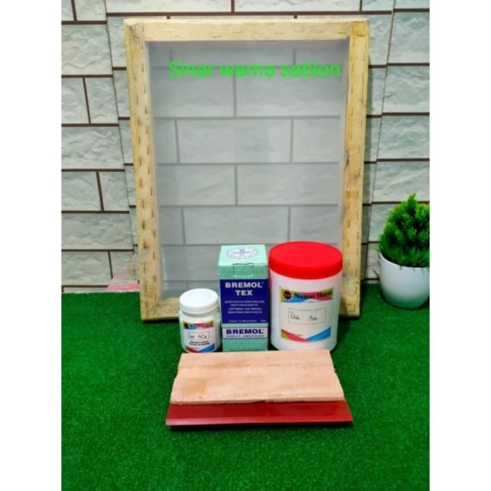 

Terjangkau Paket alat sablon murah 30 x 40