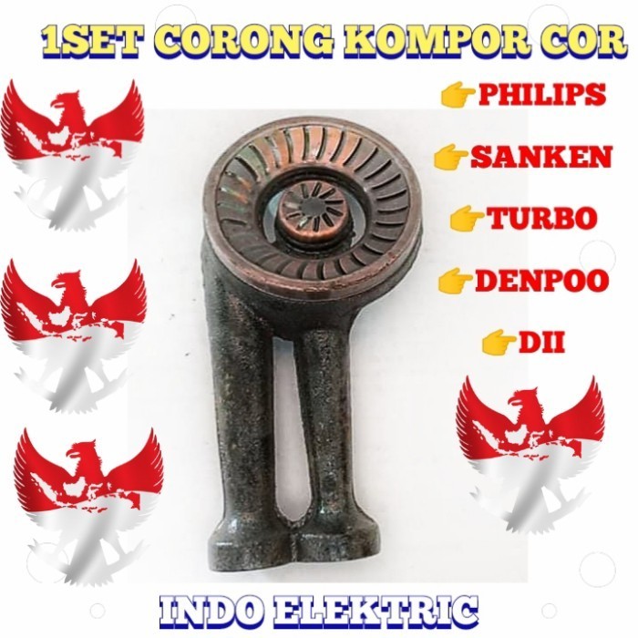 Cerobong / Corong Tungku Kompor Gas Cor Babet Sanken Philips Best