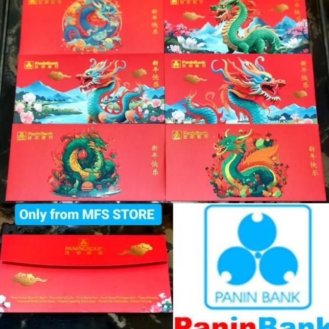 

Angpao 2024 Dragon Isi 6 Imlek Panin Bank Naga Amplop Merah Stok Terbatas