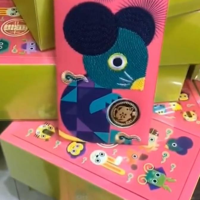 

New Sale Hadiah / Kado / Souvenir Imlek Angpao Koin Emas 12Shio Original
