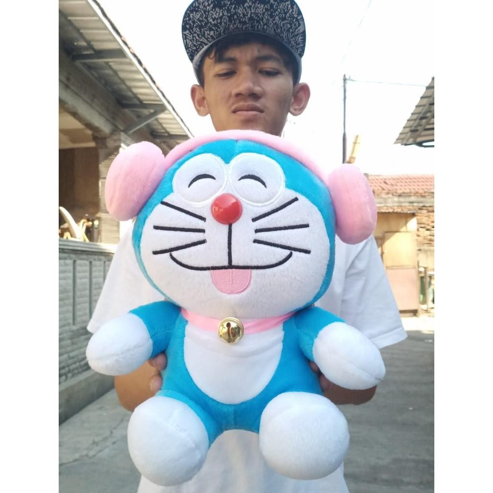 {boneka} Boneka Doraemon Pake Headsheat Pink / Boneka Doraemon / Doraemon TERLARIS