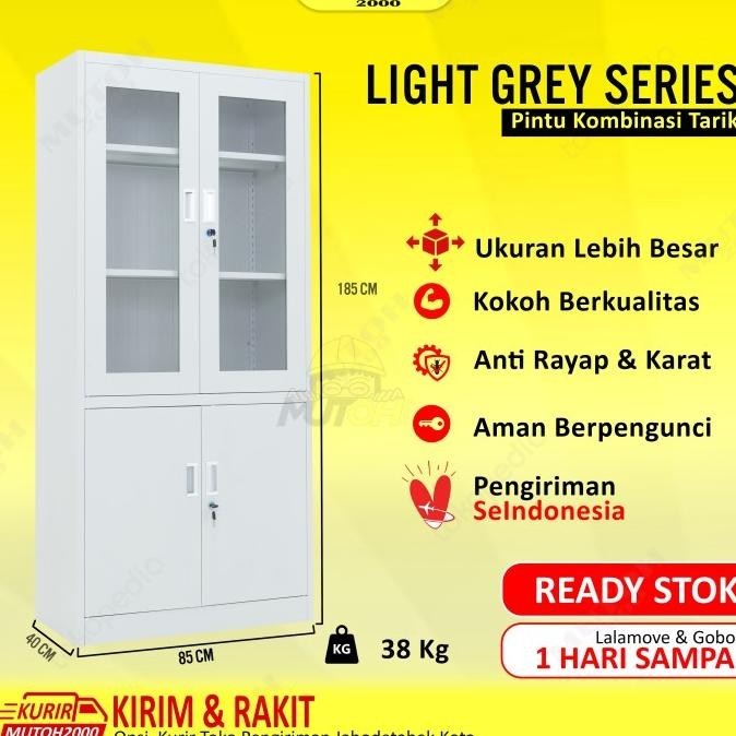 

Lemari Arsip Lemari Besi Filling Cabinet Pintu Kombinasi Swing 106 Limited Edition