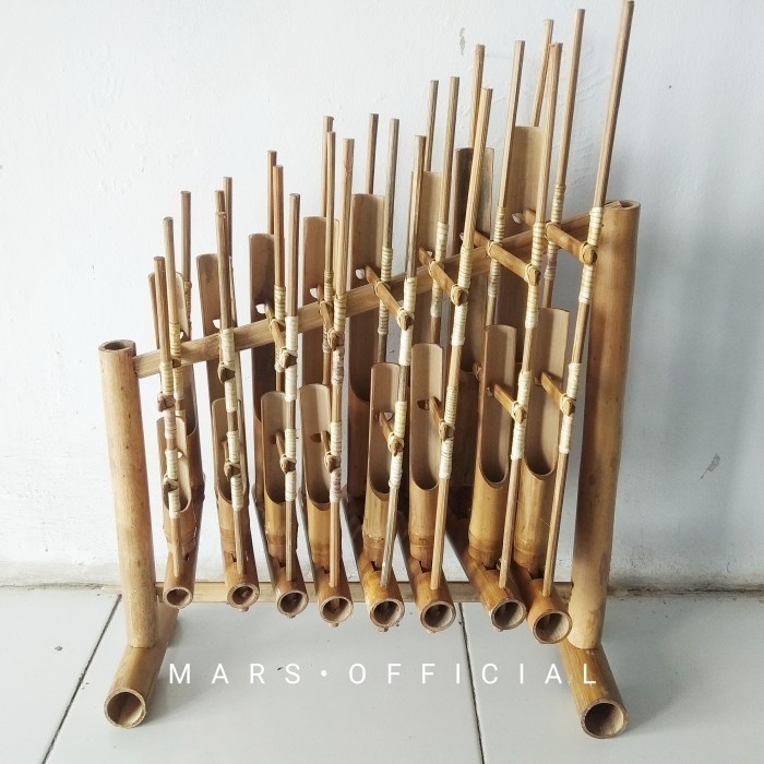 Angklung - Terjamin Asli Angklung 1 Oktaf Untuk Anak Sd Atau Tk (=) Kode 361