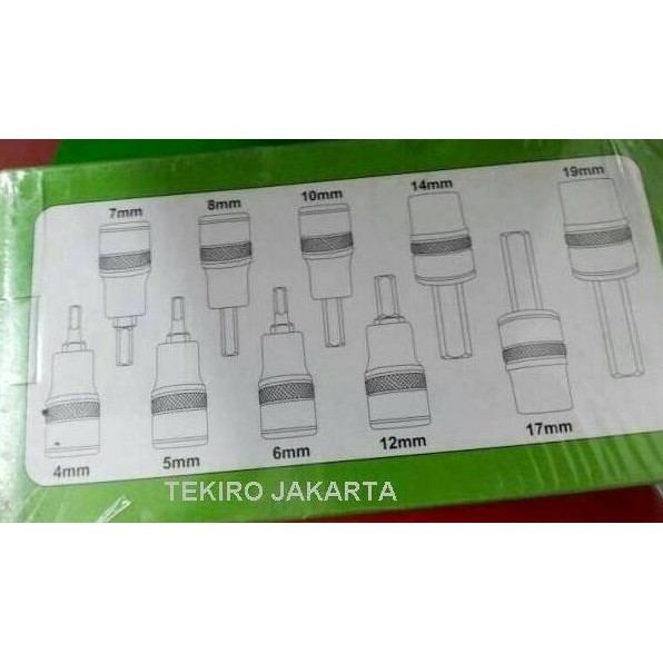 Kunci L Model Sock Tekiro ' Kunci Sock L Set 11 Pcs Tekiro