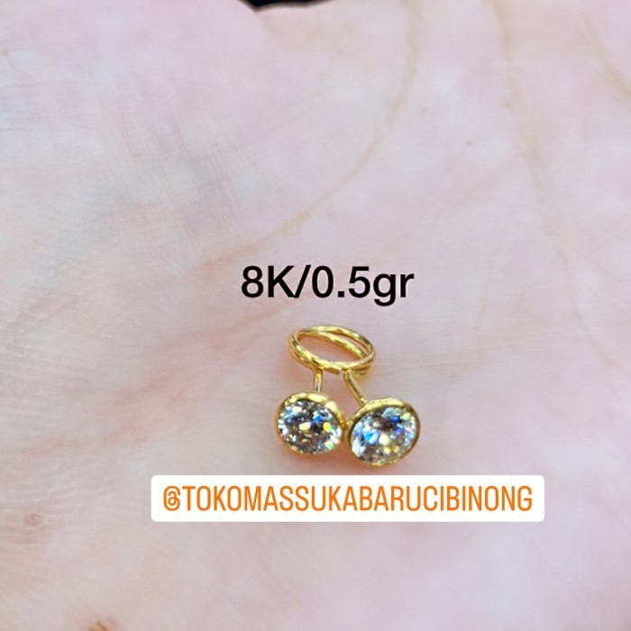 ANTING EMAS TOGE/ENDLOOPS 0,25GR - 1GR (EMAS ASLI)