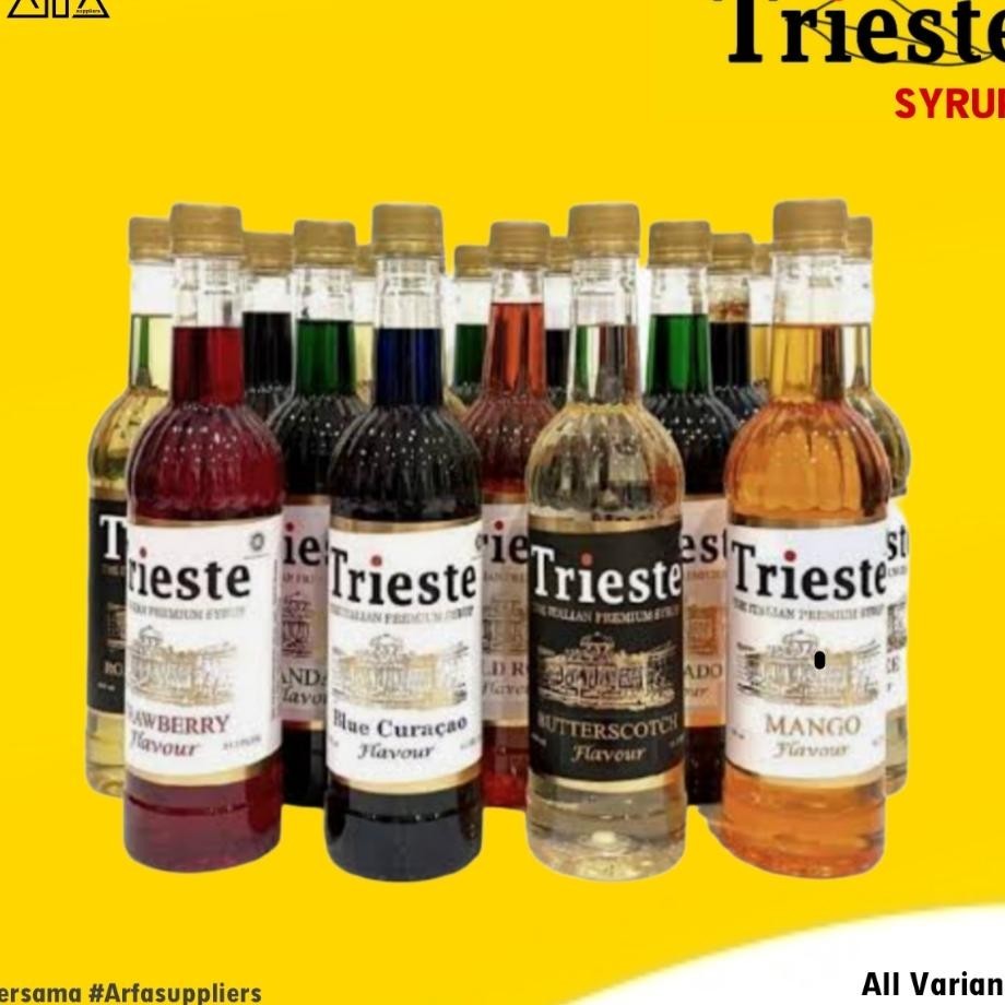 

Sirup Trieste Semua Varian Rasa