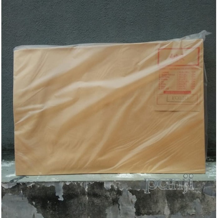 

BRG BARU AMPLOP COKLAT FOLIO 1PACK UKURAN F4 POLIO ISI 100 PCS