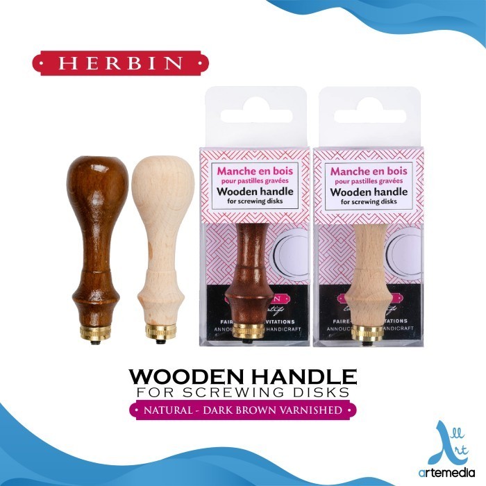 

HARGA DISKON Herbin Wooden Handle Screw For Brass Seal Wax Disk Stamp