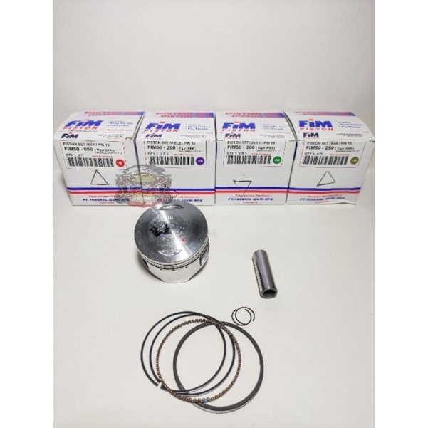 BEBAS ONGKIR - Piston Kit FIM Tiger FIM50 STD OS 0/50/100/150/200/250/300