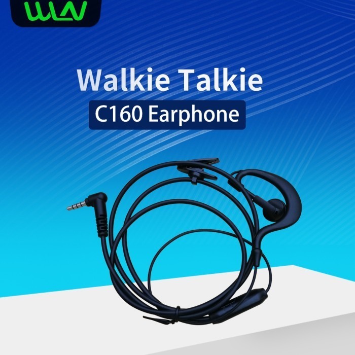 HEADSET WLN KD C160 EARPHONE WALKIE TALKIE WLN KD C160