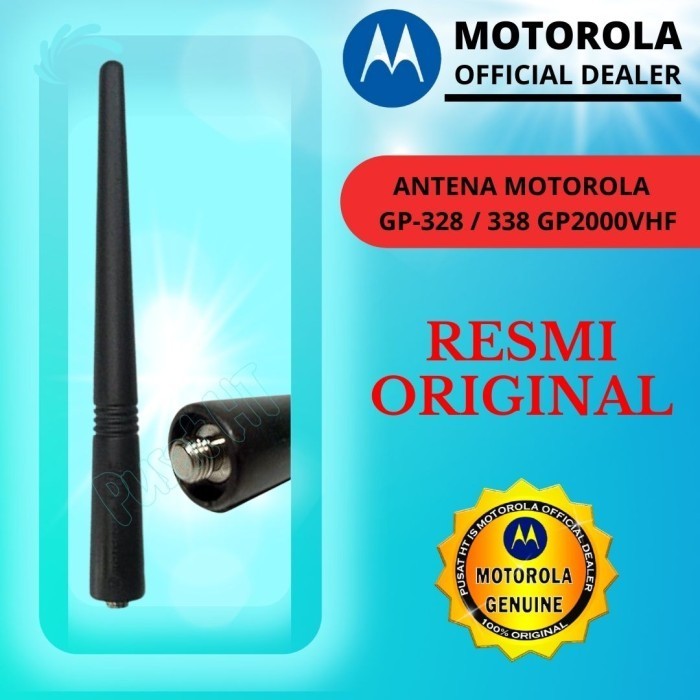 ANTENA HT MOTOROLA GP-328 / GP-338 / GP-2000 VHF PMAD4015A ORI RESMI