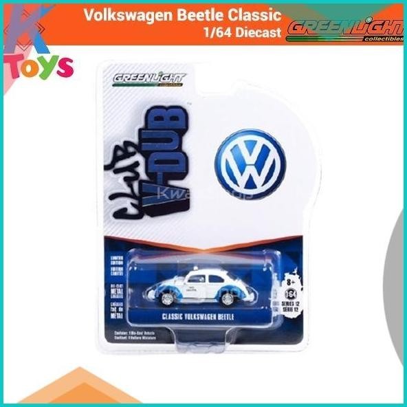 Greenlight Volkswagen Beetle Classic V-DUB - 1/64 Diecast 36020F 16nov