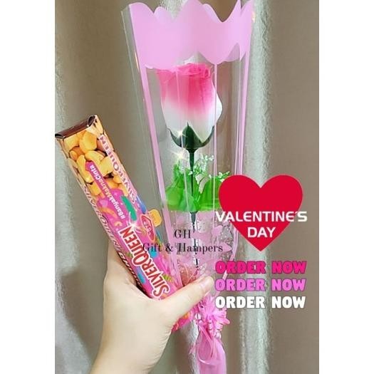 

Termurah Coklat Valentine Silverqueen Chunkybar 95Gr + Bunga + Kartuucapan Valentin Promo