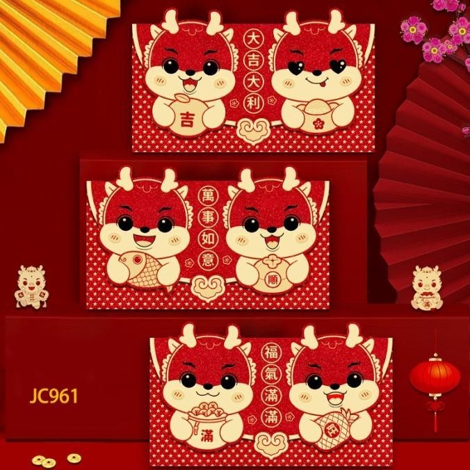 

Terlaris Imlek 2024 Angpao Naga 2024 Model Amplop Isi 6 Angpau Imlek Panjang Murah Ampao Sincia Harga Grosir Murah Promo