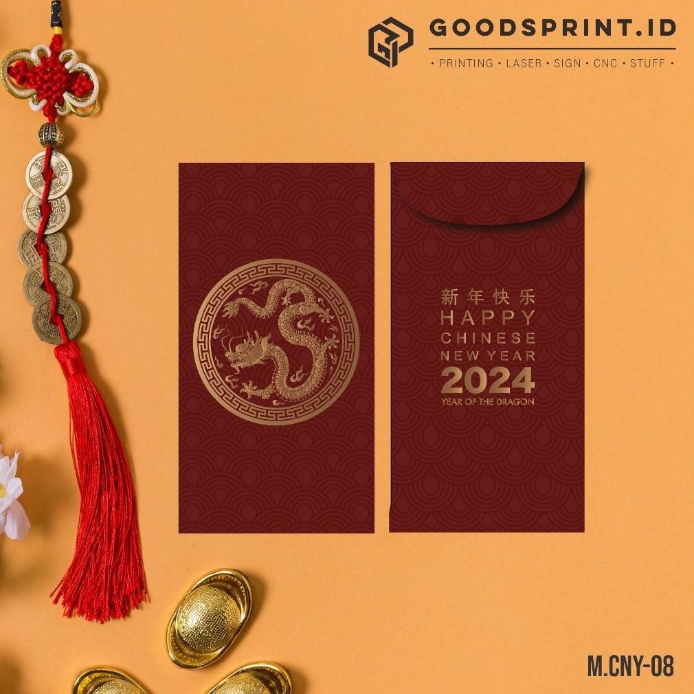 

Terlaris 6 Pcs Angpao Imlek 2024 Shio Naga Angpau Chinese New Year Sincia Angpao Dragon Sale