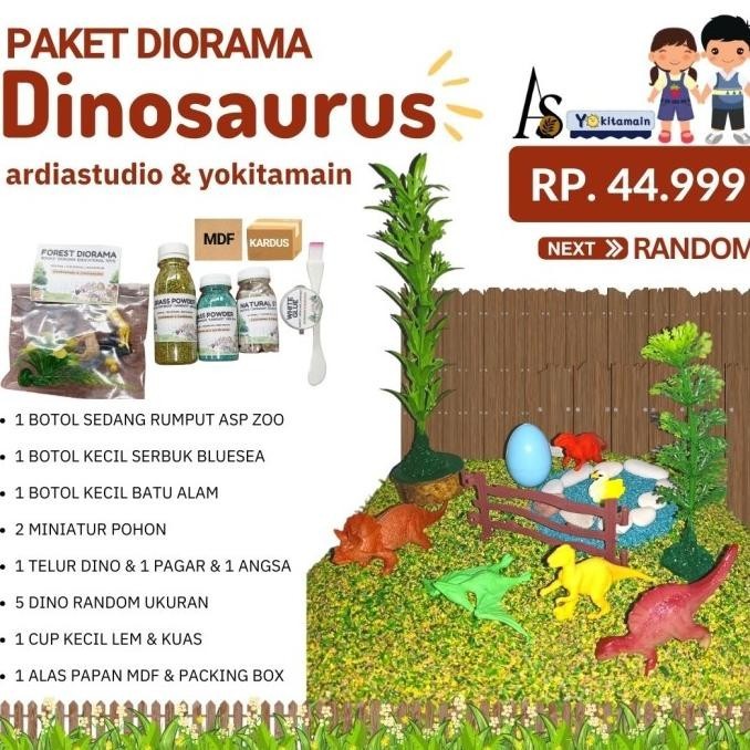 Diorama Kebun Binatang Maket Miniatur Paket Lengkap 3 | Tokonisaya