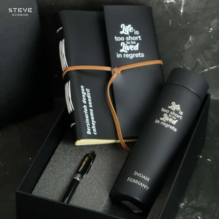 Gift Set Hampers Corporate Tumbler Notebook Pen Souvenir Hadiah Custom