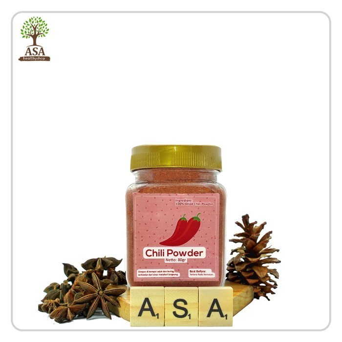 

Ready - Chili Powder - Bubuk Cabe - Ground Chilli 80 Gram
