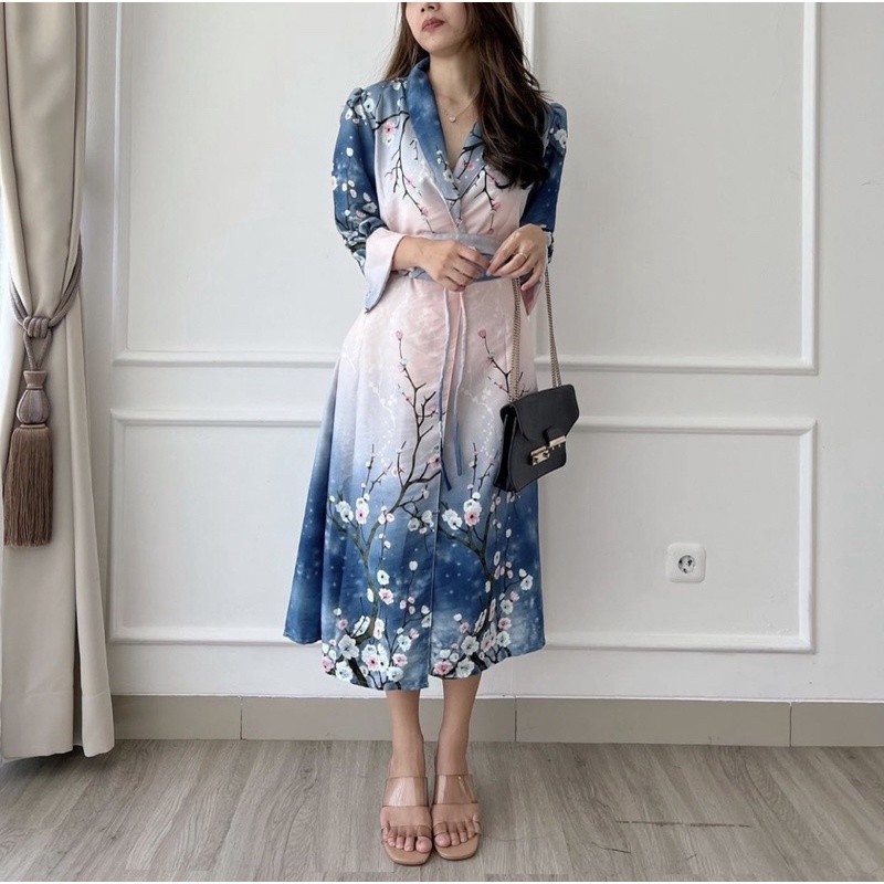 Dress Imlek Dewasa Wanita 2024 Perempuan Cina Ceongsam Couple Sexy Bordir Merah Midi Natal Pakaian C