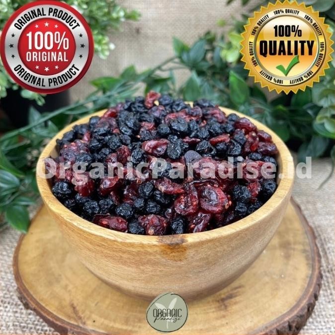 

Mix Berries Premium 250 gram / Buah Berry Kering Campur 250 gr MRK
