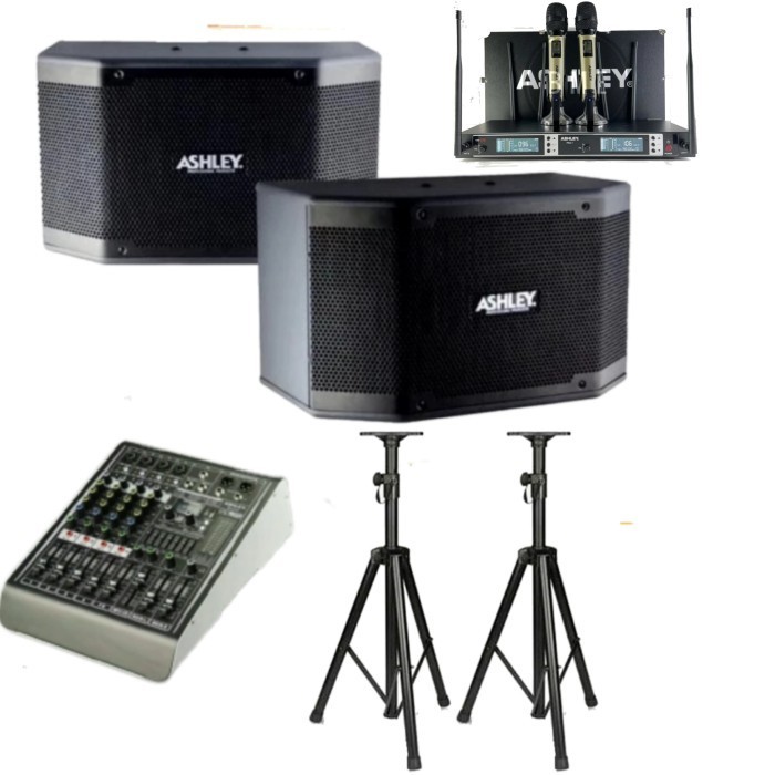 PAKET KARAOKE ASHLEY 10 INCH