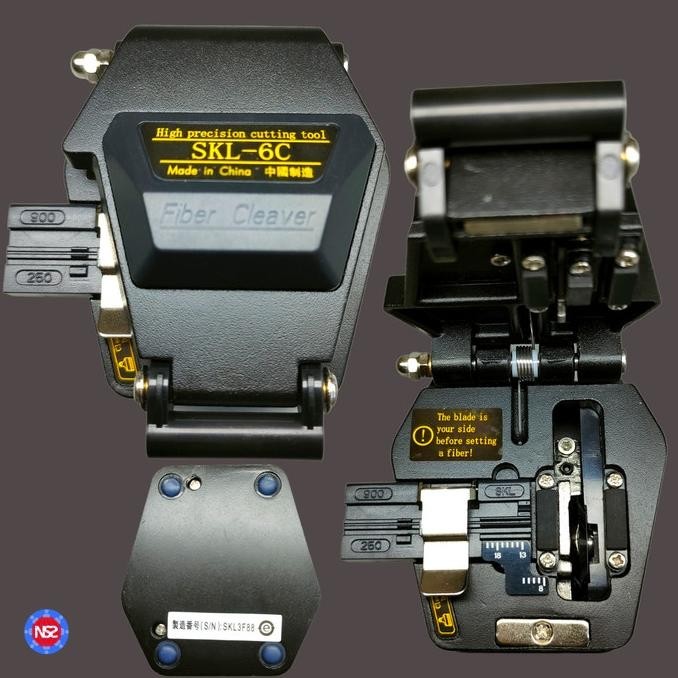 fiber cleaver skl 6c original fiber optic, cleaver SKL-6C fiber optik