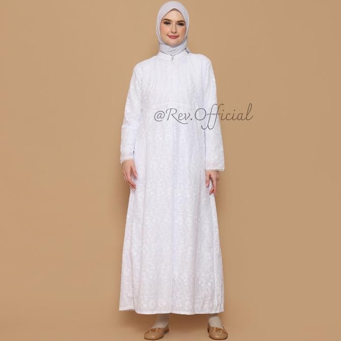 BUSANA MUSLIM GAMIS PUTIH POLOS UMROH / GAMIS PUTIH / BAJU GAMIS PUTIH