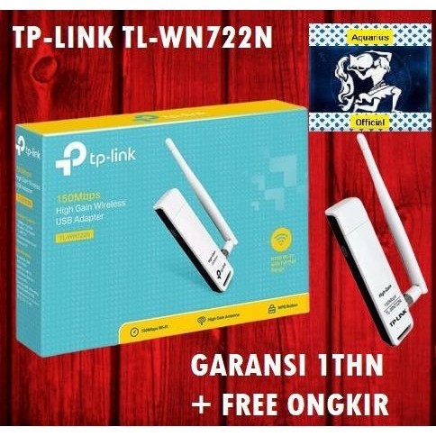 TP Link TP-Link TL-WN722N USB WiFi Adaptor