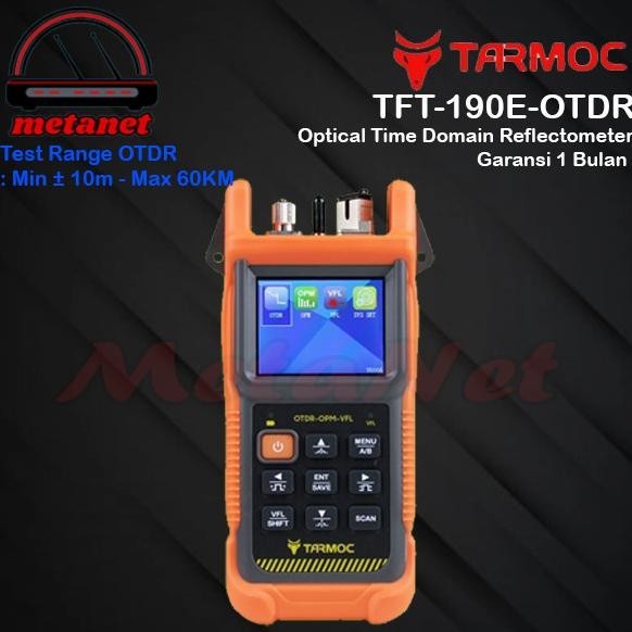 Tarmoc TFT-190E-OTDR | OTDR 1550nm ,OPM,VFL