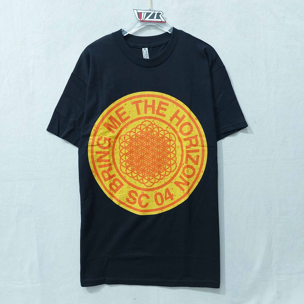 T Shirt Band Official BMTH - ORANGE CIRCLE Original