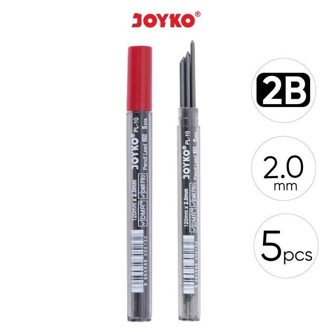 

Pencil Lead / Isi Pensil Mekanik Joyko Pl-10 / 2B / 2.0 Mm