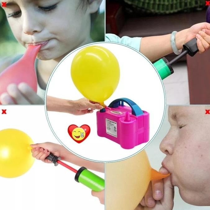 LBT Pompa Balon Elektrik Listrik 2 Lubang Electric 2 IN 1 Vacum & Blow