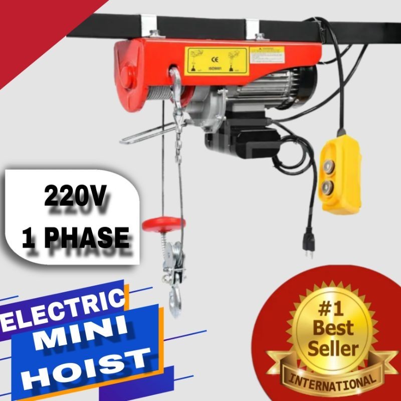 Electric mini hoist PA1200kg 20 meter nagasaki japan