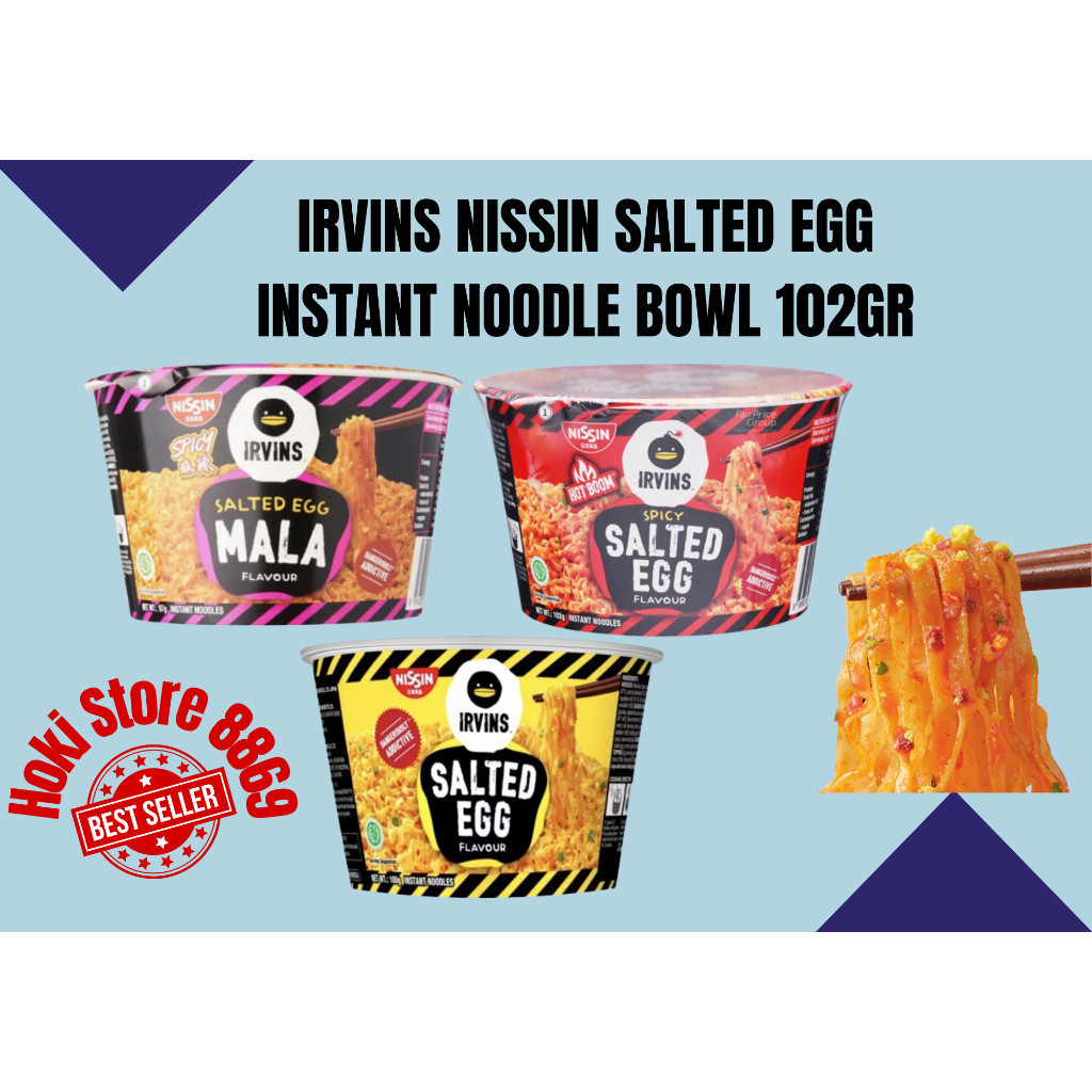 

Nissin Ramen Irvins Ed Egg Instant Noodle Bowl