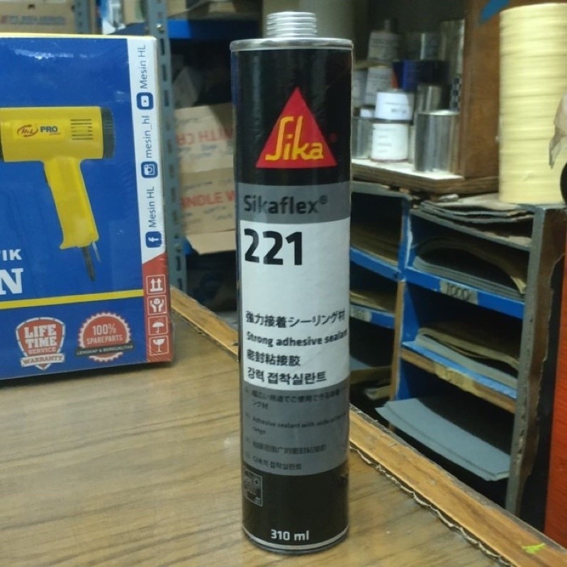 

Lem Sealant Kaca Sika Sikaflex 221 Hitam