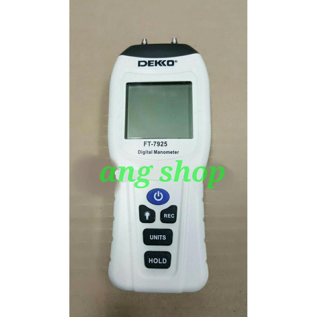 Digital Manometer Ft7925 Dekko Ft-7925 Digital Manometer