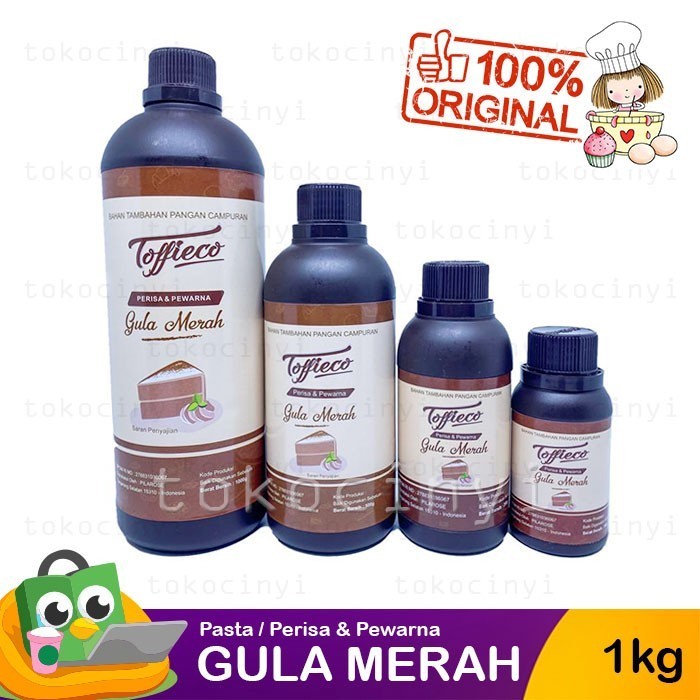 

Toffieco Pasta Perisa & Pewarna - Gula Merah 1Kg