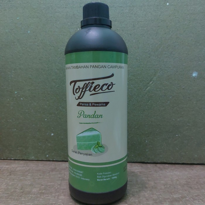 

Toffieco Perisa Dan Pewarna Pandan 1Ltr