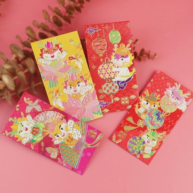 

Diskon Besar #2404 Angpao Dragon Series Imlek 2024 Naga Lucu Unik/ Angpau Dragon Series Murah