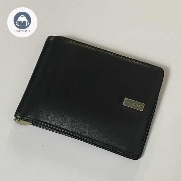 Dompet Moneyclip Picard Wallet Black Preloved