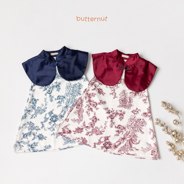 TERLARIS BUTTERNUT - EMMELINE QIPAO DRESS Dress Imlek Anak Perempuan 2024