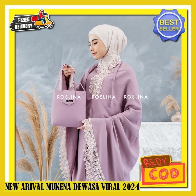 Rukuh Terusan Dewasa Bahan Adem Telekung Wanita Dwasa Mengkena Nagita Slavina Munkena Lebaran Kekini