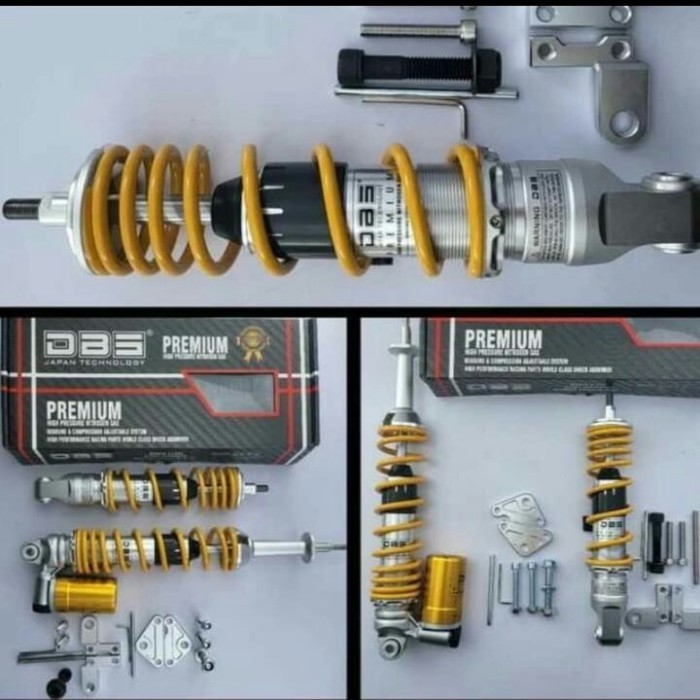 PROMO SHOCK BREAKER DBS 611 MTR VESPA SPRINT 3V PRIMAVERA ORI DBS PREMIUM #ORIGINAL