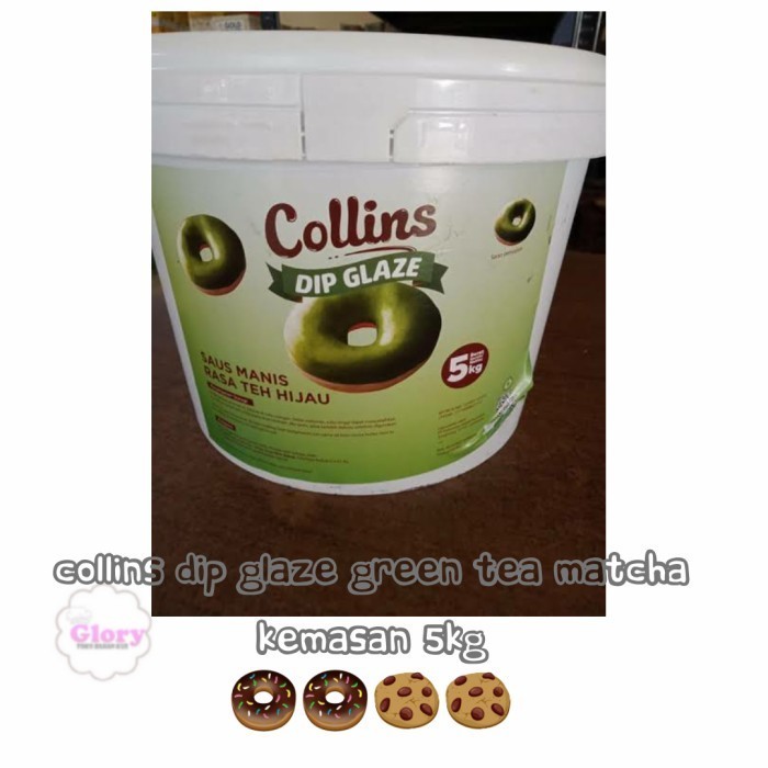

Collins Dip Glaze Green Tea 5Kg /Collins Dip Glaze Matcha 5 Kg